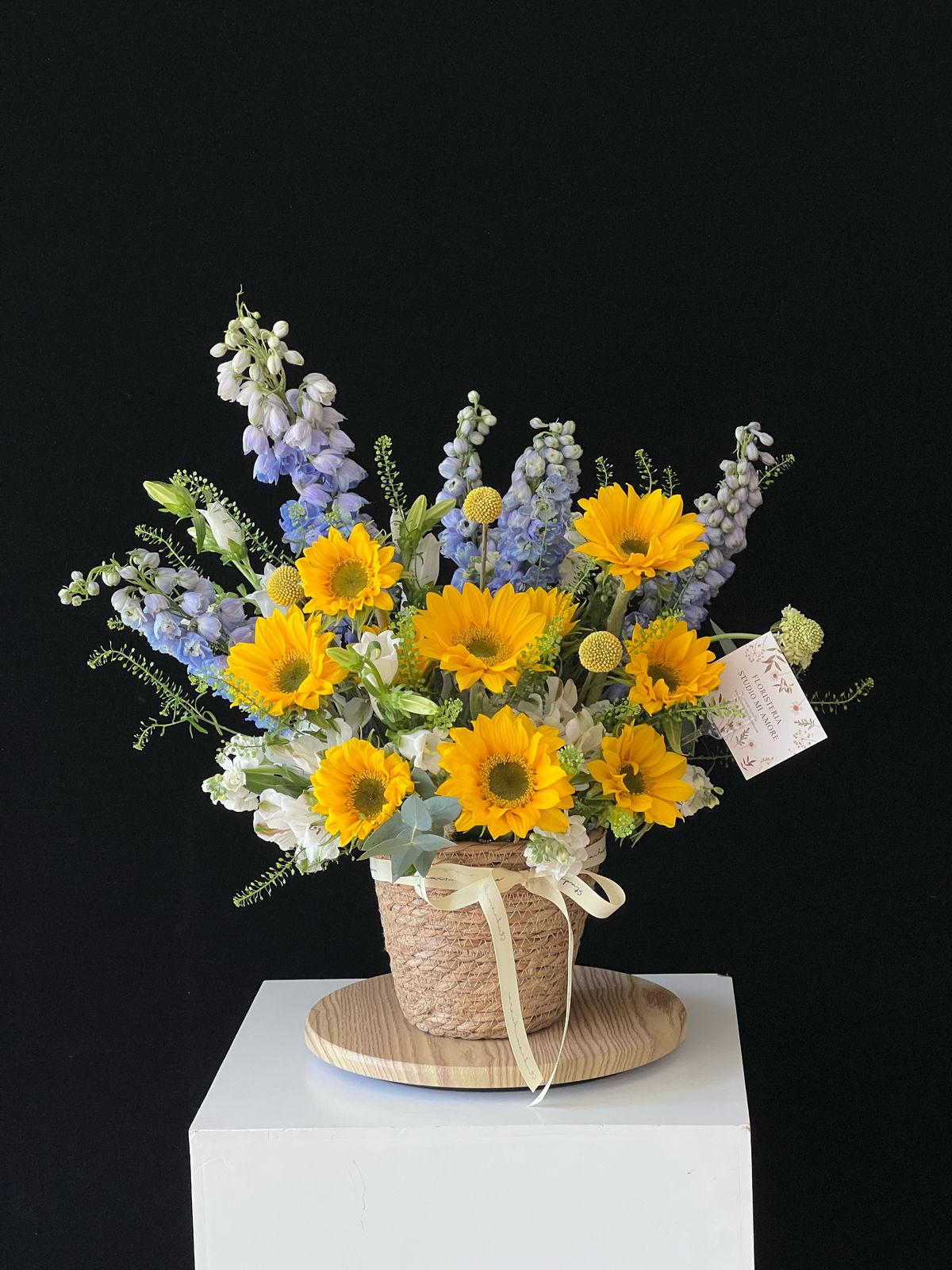 Sunflower Basket