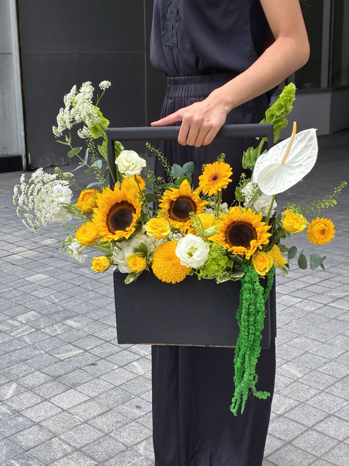 Box mix de girasoles