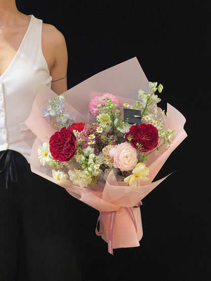 Mix Flores Graduación Lila